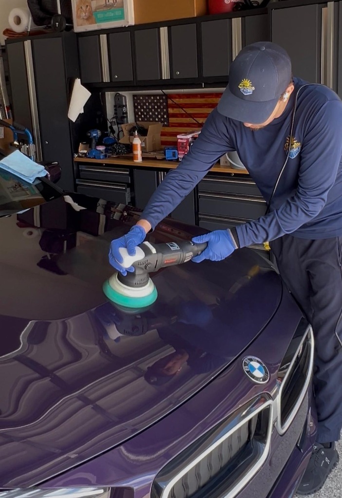 Precision Dual-Action Machine Polishing